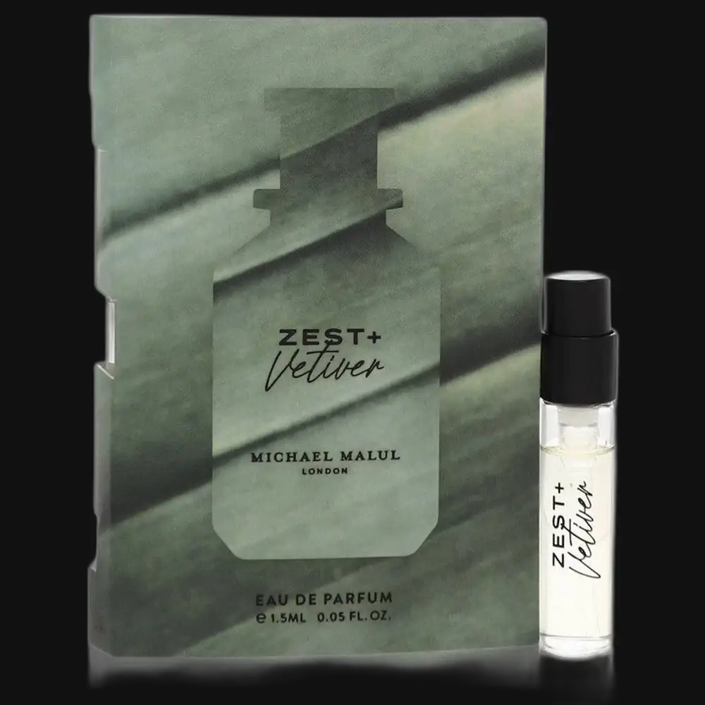 Zest + Vetiver By Michael Malul Cologne for Men - Renee Lane Company