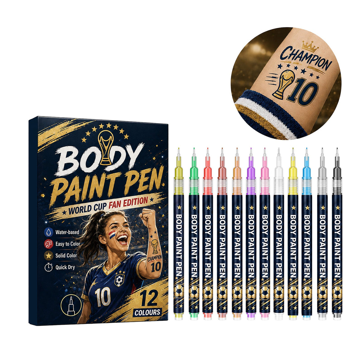 Body Painting Pen World Cup