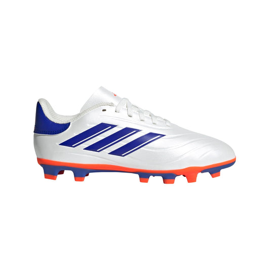 adidas Copa Pure II Club Flexible Ground Sneaker White/Lucid Blue/Solar Red 10.5 US Unisex Little Kid - Renee Lane Company