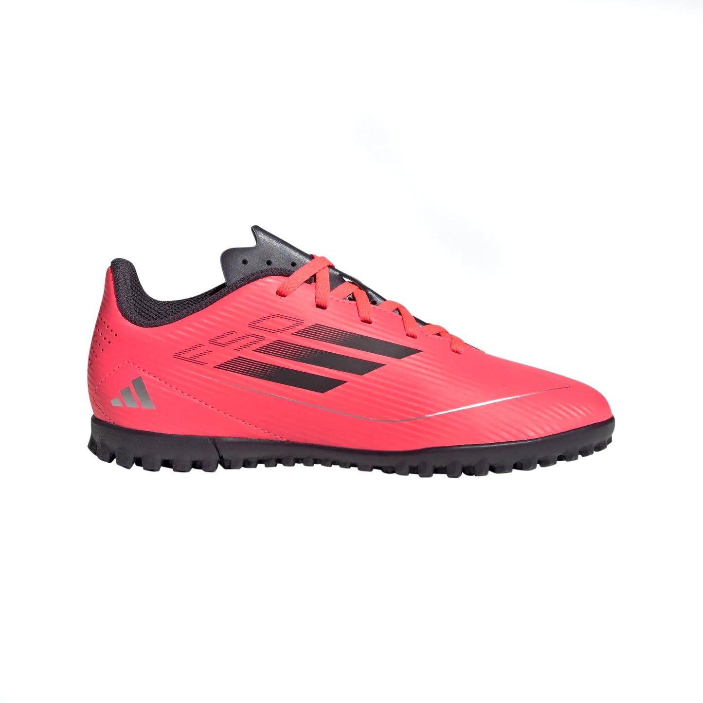 adidas F50 Club Turf Sneaker Turbo/Aurora Black/Platin Metallic 11.5 US Unisex Little Kid - Renee Lane Company