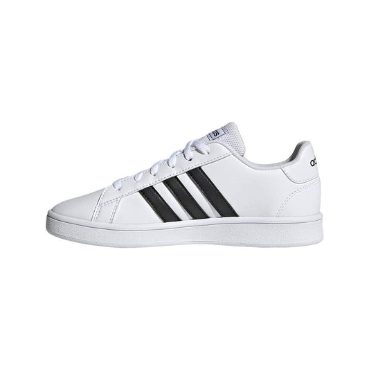 adidas Grand Court Sneaker White/Black/White 11.5 US Unisex Little Kid - Renee Lane Company