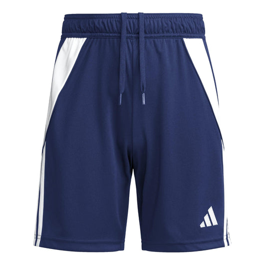 adidas Kids Tiro 24 Shorts Team Navy Blue/White - Renee Lane Company
