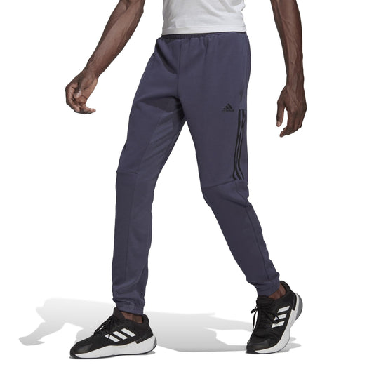 adidas Mens AEROREADY Yoga Pants Shadow Navy/Black Large - Renee Lane Company