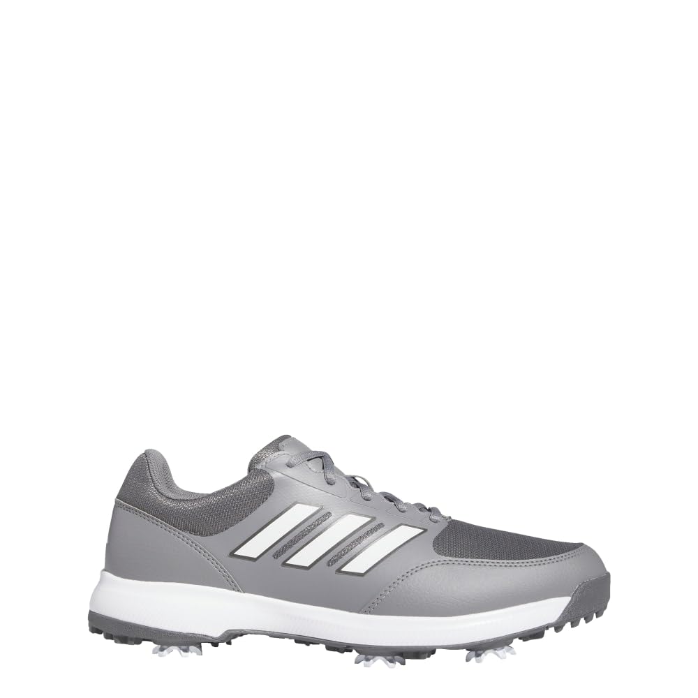 adidas Mens Tech Response 3.0 Golf Shoes Grey Four/Footwear White/Grey Three 8.5 Wide - Renee Lane Company
