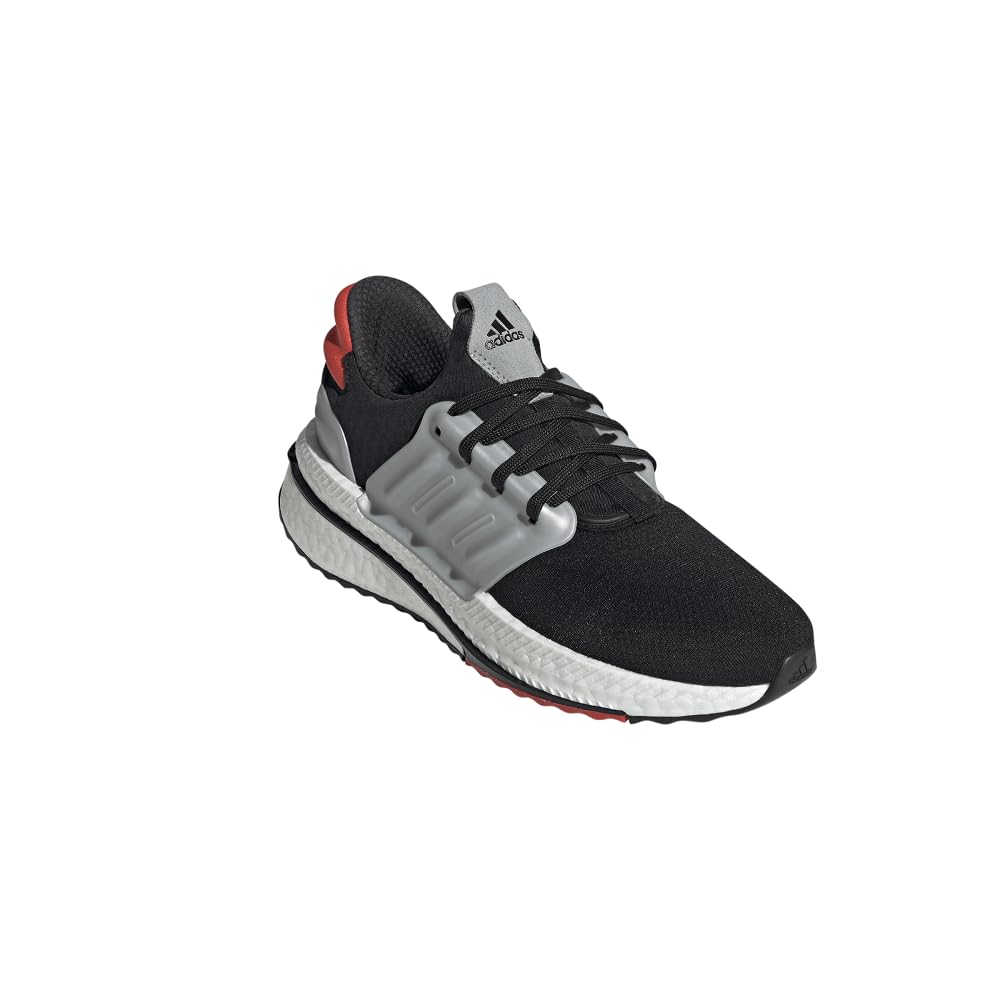 adidas Mens X_PLRBoost Sneaker Black/Black/Bright Red 11 - Renee Lane Company