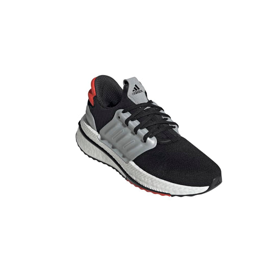 adidas Mens X_PLRBoost Sneaker Black/Black/Bright Red 11 - Renee Lane Company