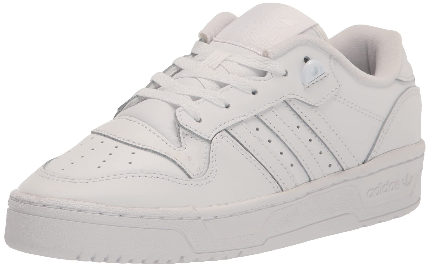 adidas Originals Mens Rivalry Low Sneaker White/White/White 14 - Renee Lane Company