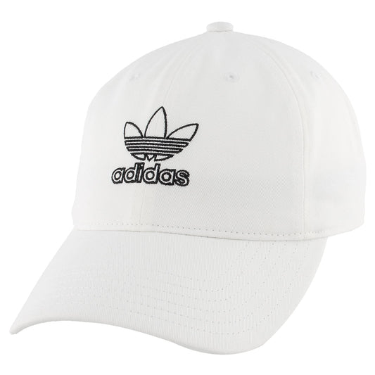 adidas Originals Womens Originals Relaxed Outline White/Black One Size - Renee Lane Company