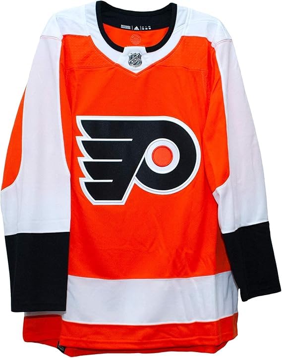 adidas Philadelphia Flyers Primegreen Authentic Home Mens Jersey (US Alpha Small Regular Regular Orange) - Renee Lane Company