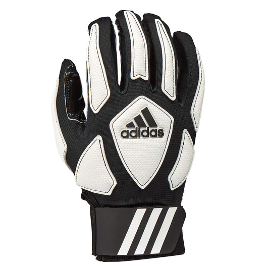 adidas Scorch Destroy 2 Youth Full Finger Linemans Gloves Black/White Medium - Renee Lane Company