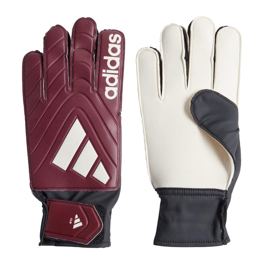 adidas Unisex-Adult Copa Club Goalie Gloves Shadow Red/White 8 - Renee Lane Company
