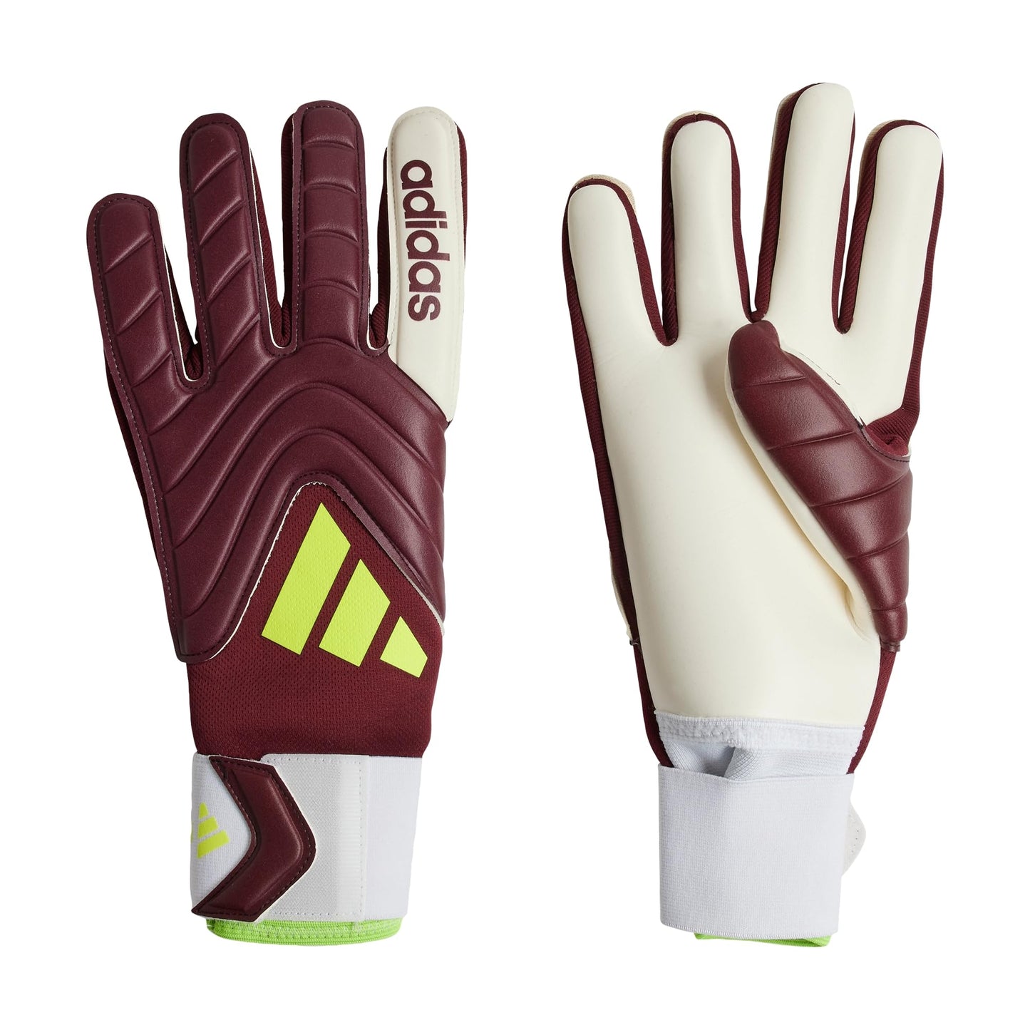 adidas Unisex-Adult Copa League Goalie Gloves Shadow Red/White/Solar Yellow 11 - Renee Lane Company