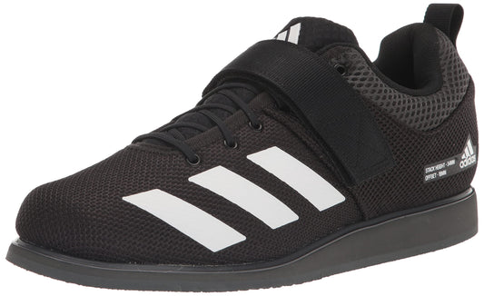 adidas Unisex Powerlift 5 Cross Trainer Core Black/FTWR White/Grey Six 10.5 US Men - Renee Lane Company