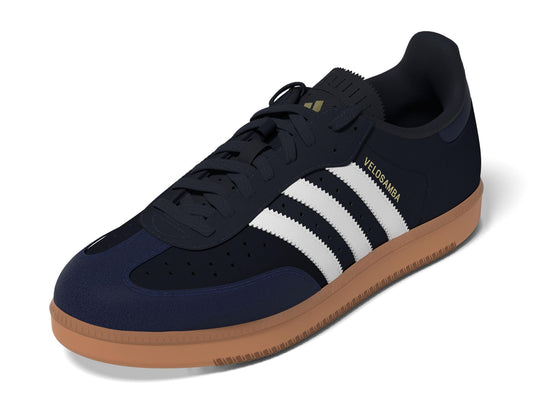 adidas Unisex VELOSAMBA LEA Sneaker Ink/White/Dark Blue 8 US Men - Renee Lane Company