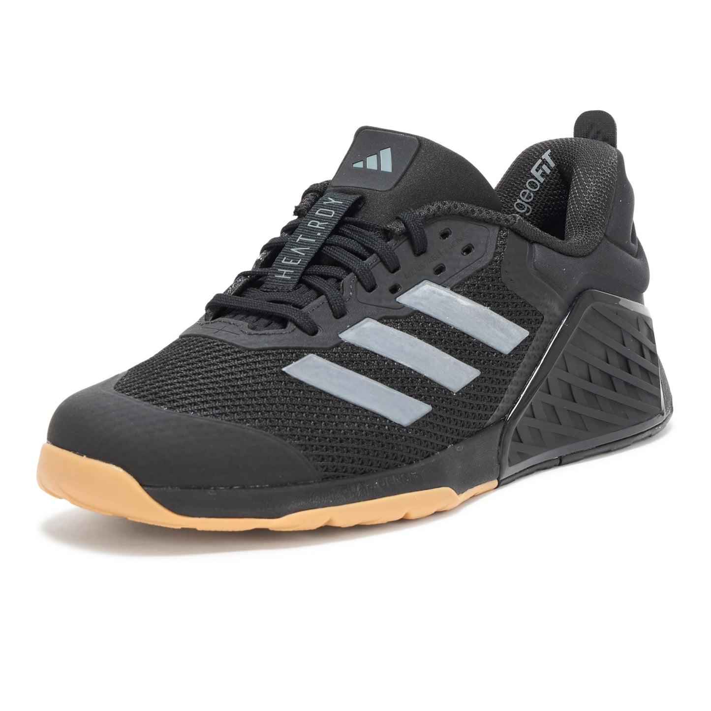 adidas Womens Dropset 3 Training Sneaker Black/Grey/Grey 7 - Renee Lane Company