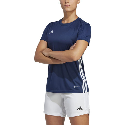 adidas Womens Equipo 23 Jersey Team Navy Blue/White X-Large - Renee Lane Company
