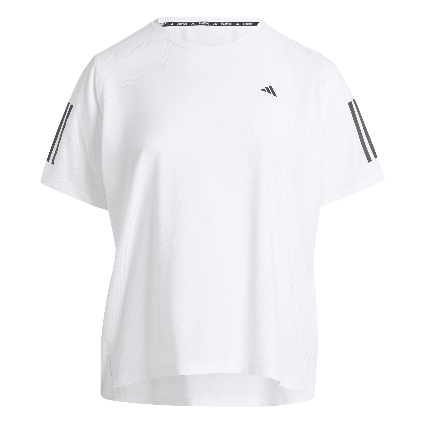 adidas Womens Own The Run T-Shirt White X-Large - Renee Lane Company