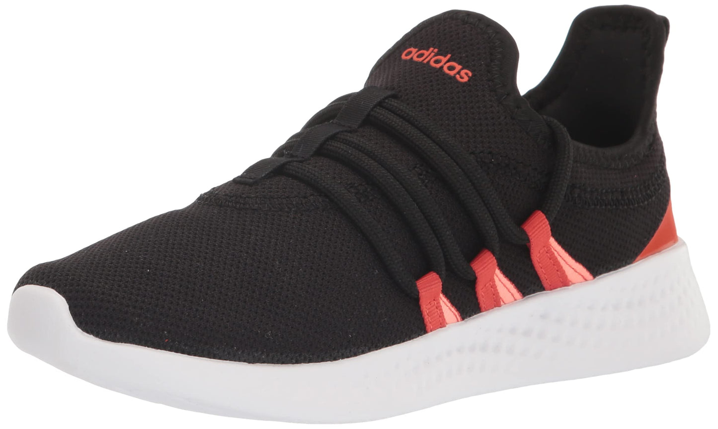 adidas Womens Puremotion Adapt 2.0 Sneaker Black/White/Preloved Red 9 - Renee Lane Company
