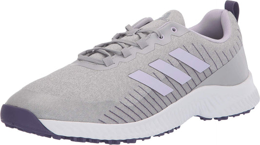 adidas Womens Response Bounce 2 Spikeless Golf Shoes Footwear White/Purple Tint/Grey Two 5.5 - Renee Lane Company