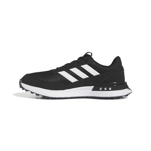 adidas Womens S2G Spikeless 24 Golf Shoes Core Black/Footwear White/Silver Metallic 6.5 - Renee Lane Company