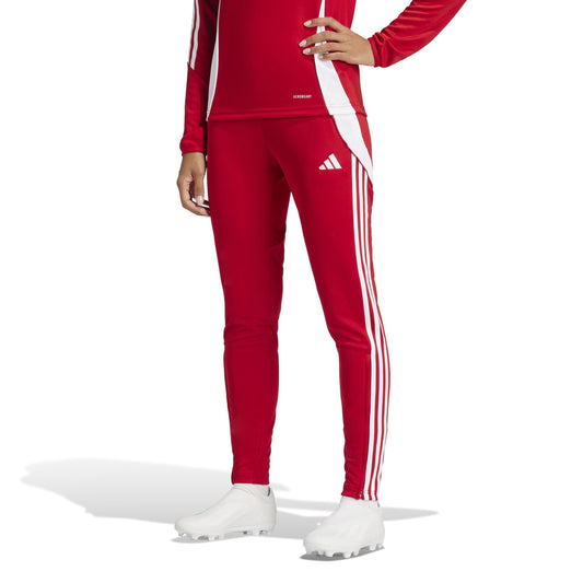 adidas Womens Tiro 24 Training Pants Team Power Red/White - Renee Lane Company