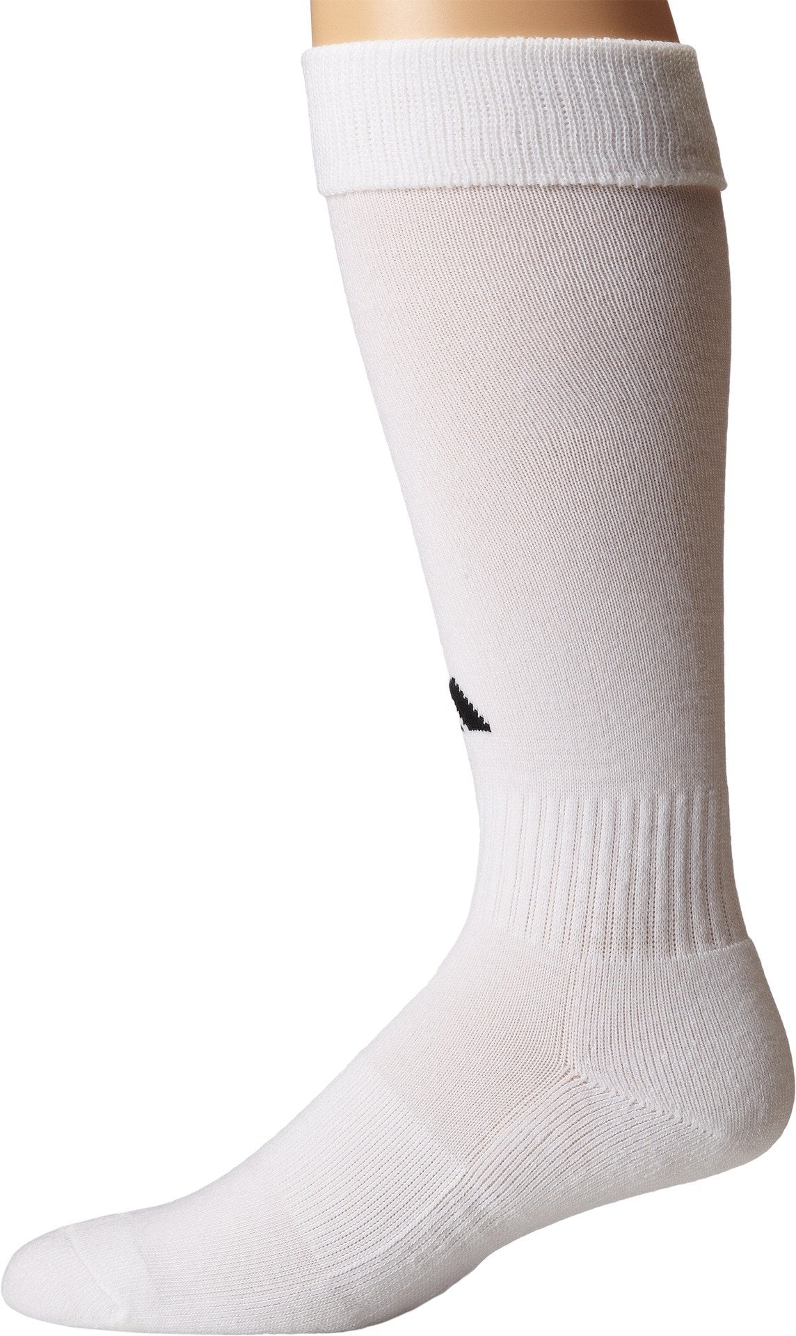 adidas Youth Field Sock II Soccer Sock White/Black X-Small - Renee Lane Company