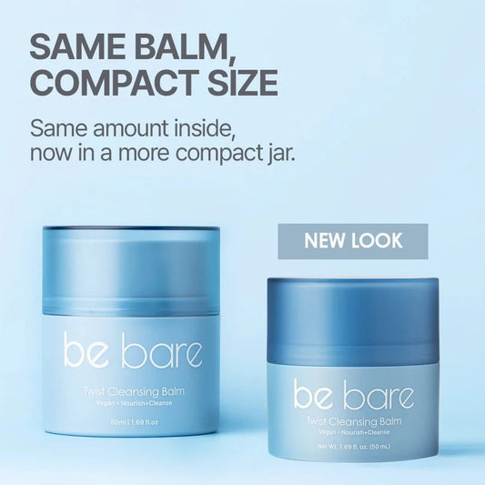 be bare Twist Cleansing Balm – Nourishing Makeup Remover (50mL) - Renee Lane Company