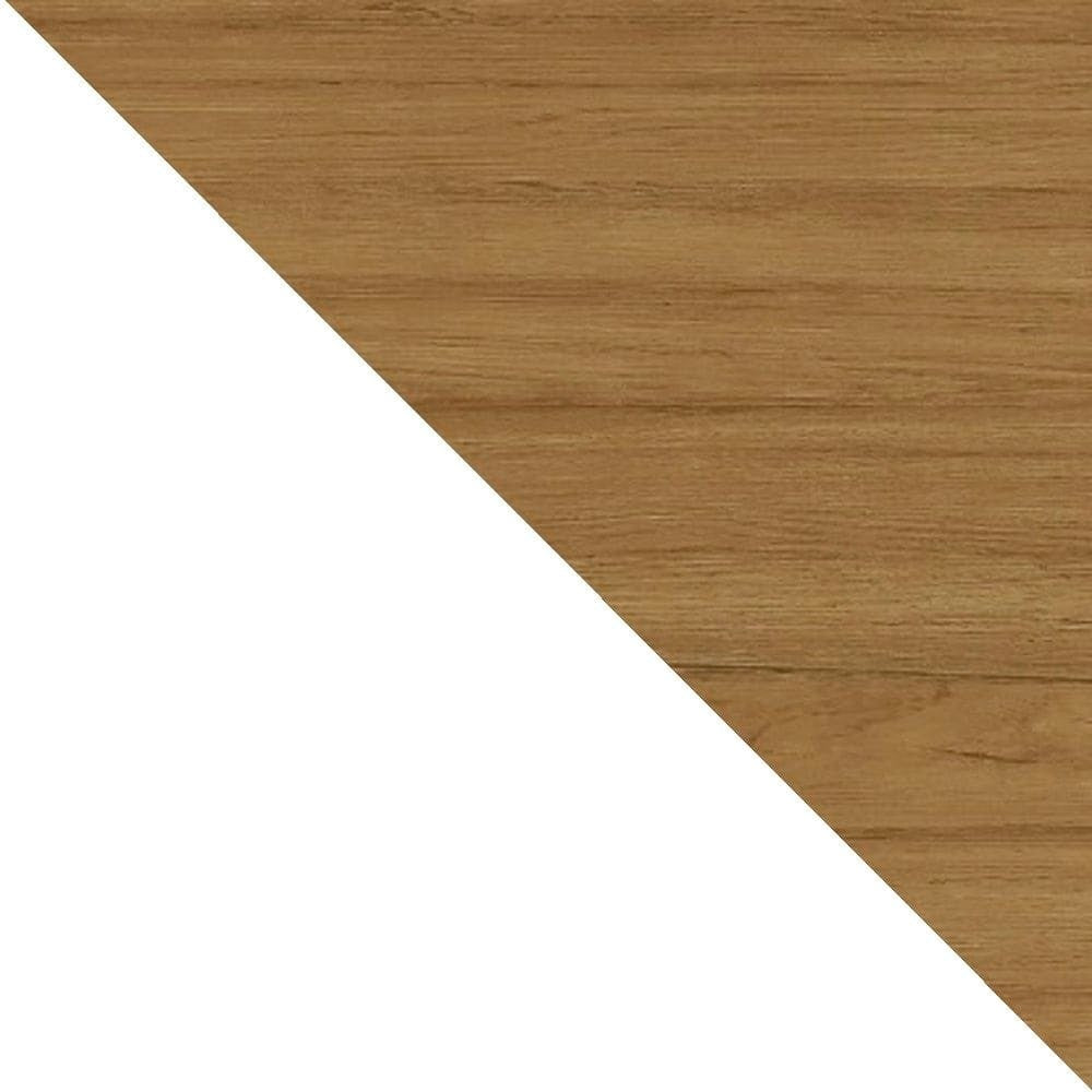 Cinnamon woodgrain tabletop surface for TV stand