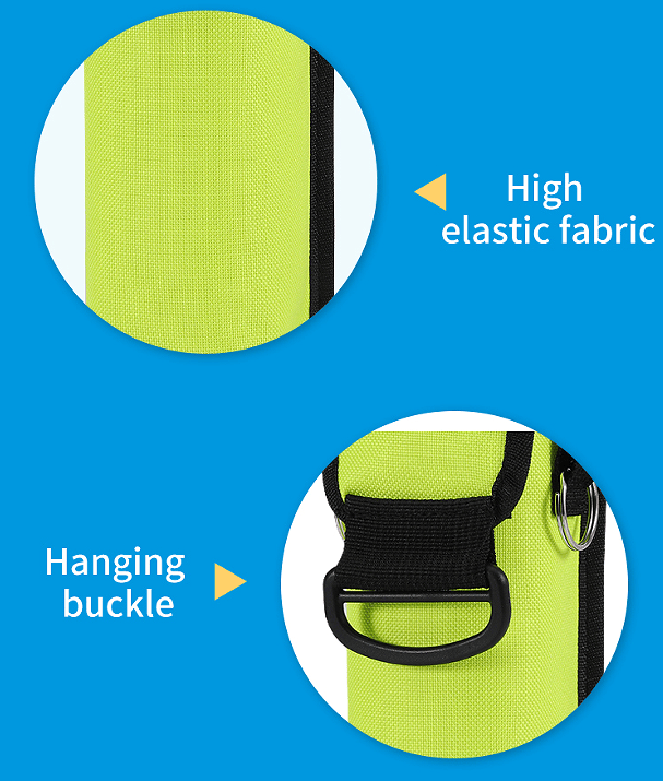 0.5L Scuba cylinder bag. Protective back bag diving cylinder back bag snorkeling mask snorkeling tube diving cylinder, scuba diving, adult men and women