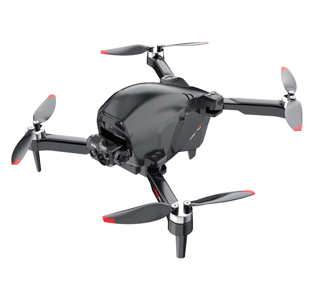 CS16-Dual Camera-4K HD Camera Drone, equipped with a 3-axis gimbal, GPS automatic return, foldable quadcopter, suitable for adults - long battery life, follow mode