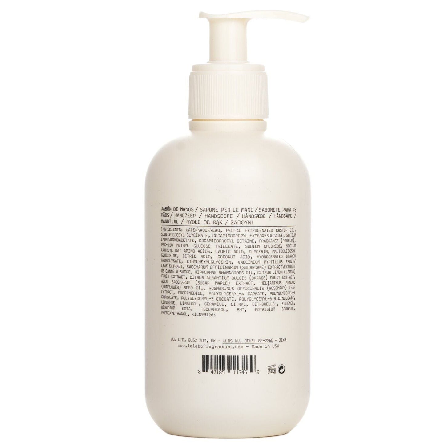LE LABO - Basil Hand Soap 117469 250ml