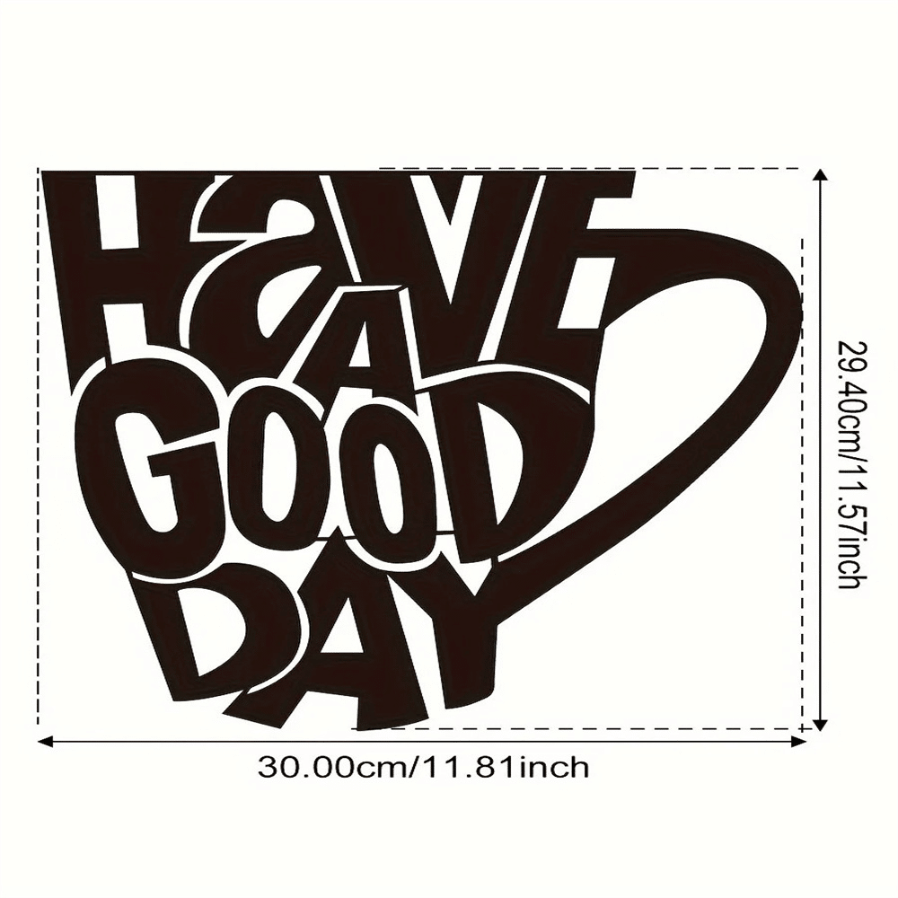 CIFbuy Modern iron Mug Wall Art Black Hanging Decor for Coffee Tea Lovers Kitchen Living Room Minimalist Home Accent(TikTok, temu pick-up service)