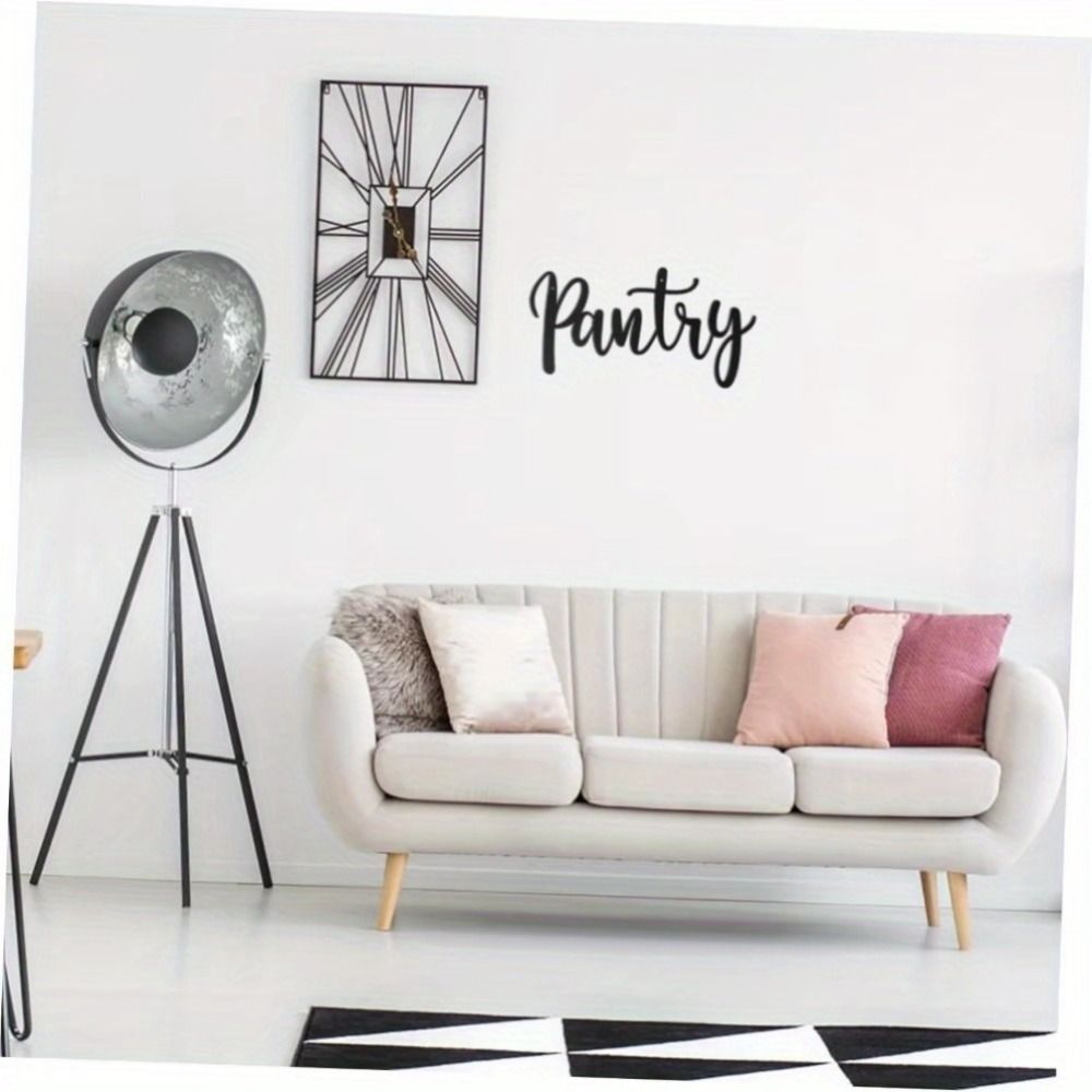 CIFbuy Metal Baked Paint Pantry Sign Wall Art Modern Kitchen Pantry Decor (TikTok, temu pickup)