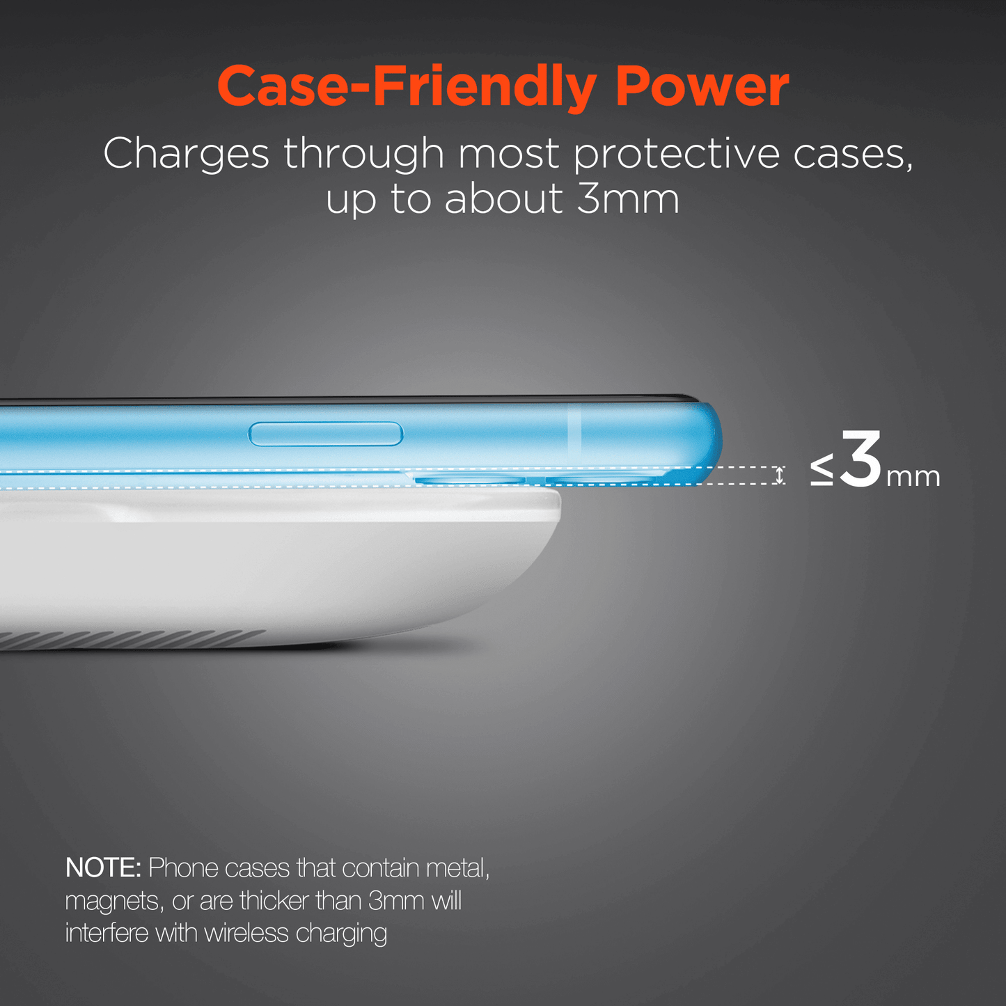 HyperGear ChargePad Pro 15W Wireless Fast Charger USB-C