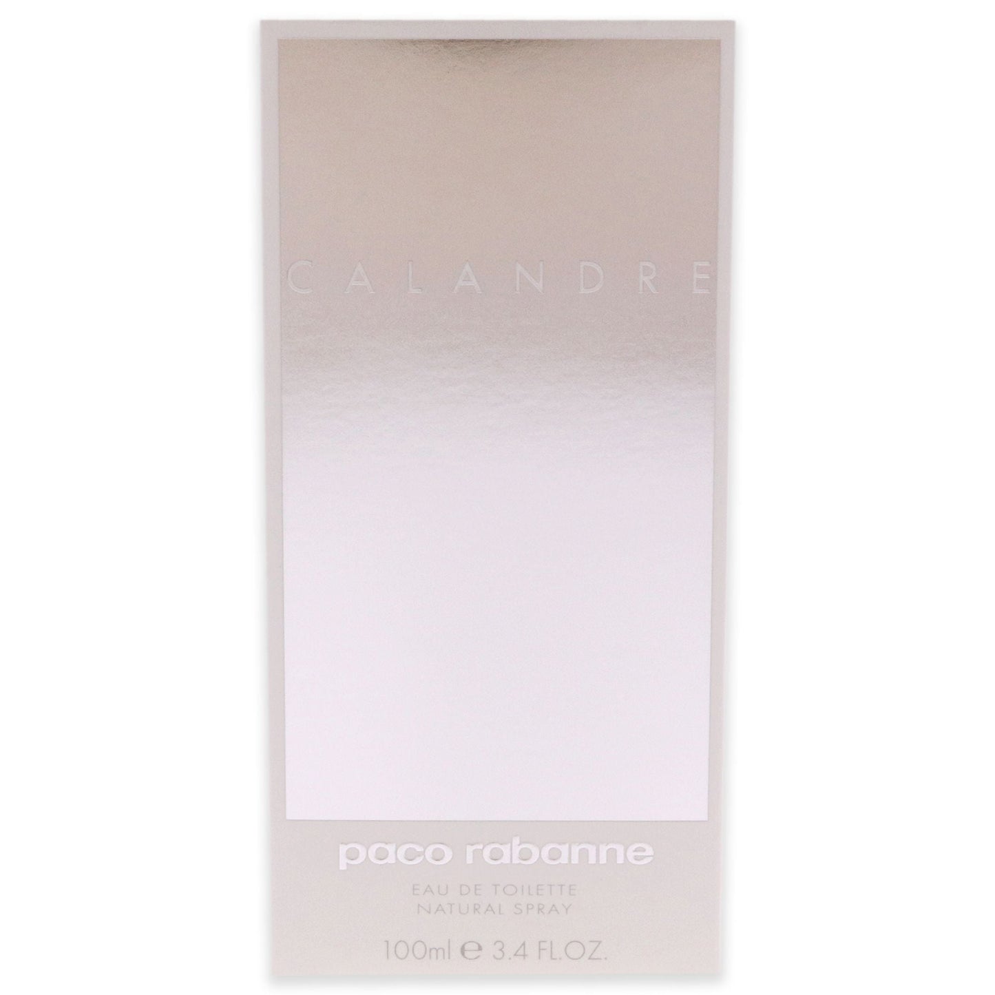 Calandre by Paco Rabanne for Women - 3.4 oz EDT Spray