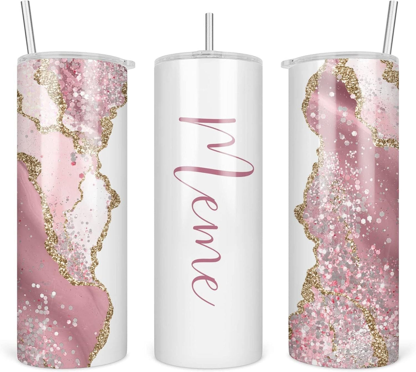 Grandma Tumbler - Meme Travel Mug - Mother's Day Gift - White, 20oz Grandma Tumbler - Meme Travel Mug - Mother's Day Gift - White, 20oz