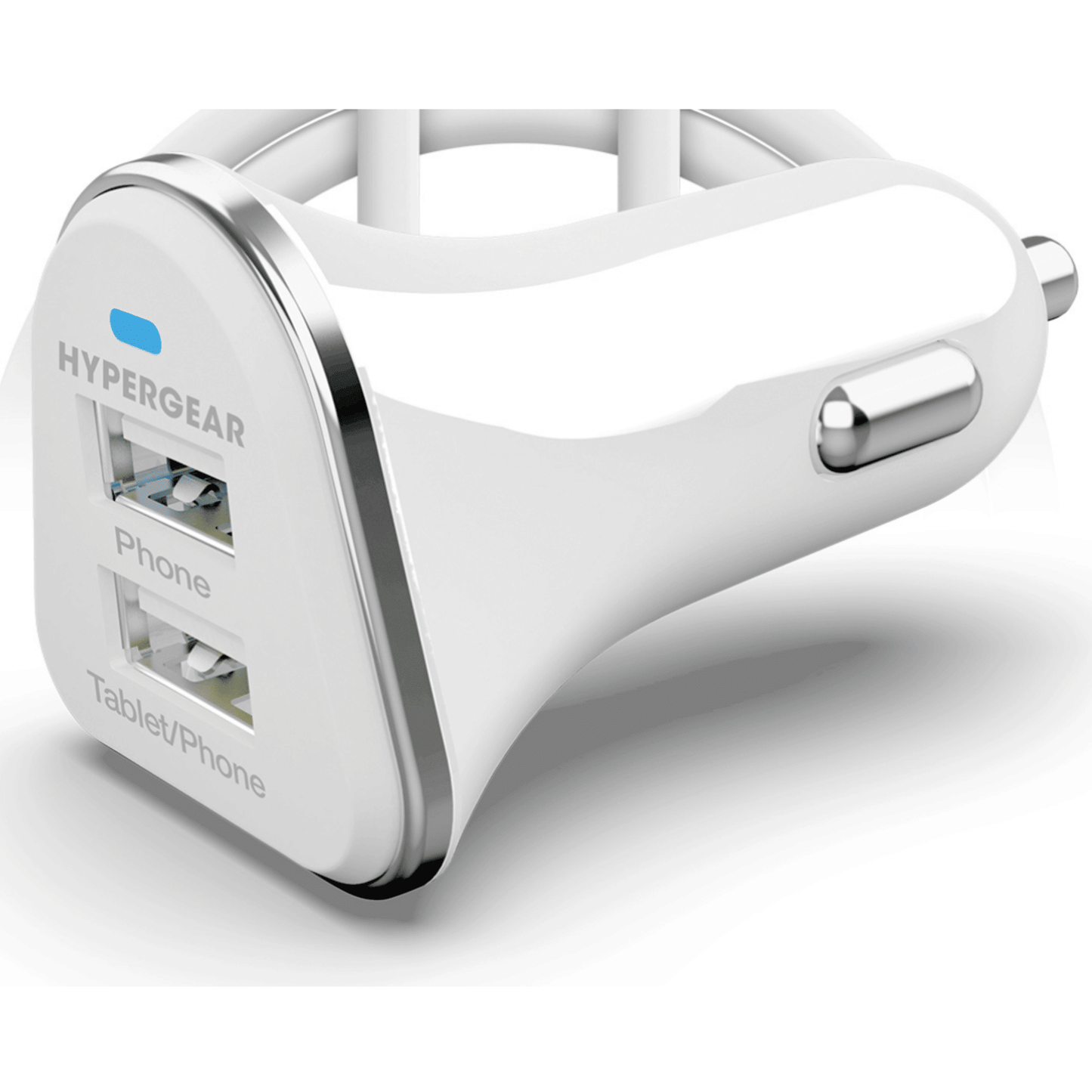 HyperGear Hi-Power Dual USB 3.4A Car Charger for iPhones iPads and AirPods