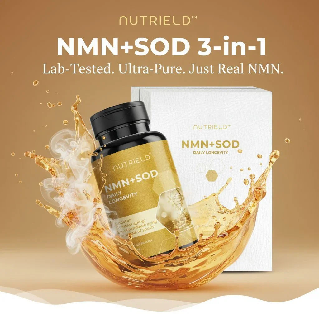 nuTRIELD 3-in-1 NMN and SOD Supplement