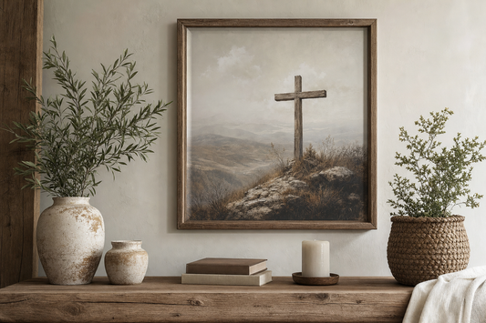 Modern Rustic Christian Wall Art Farmhouse Scripture Wall Decor Ideas