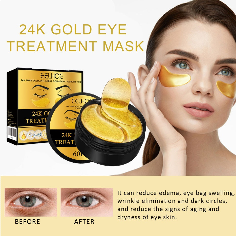 24K Gold Eye Mask 60pcs