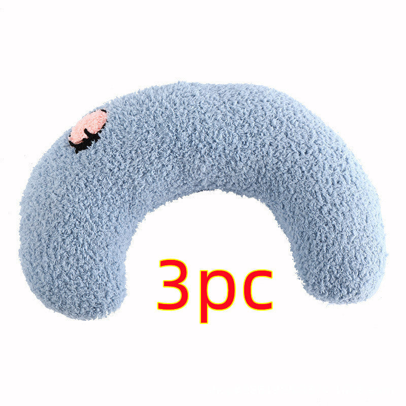 Little Pillow For Cats Fashion Neck Protector Deep Sleep Puppy U-Shaped Pillow Pets Pillow Kitten Headrest Dog Sleeping Pillow Pet Products - Renee Lane Company