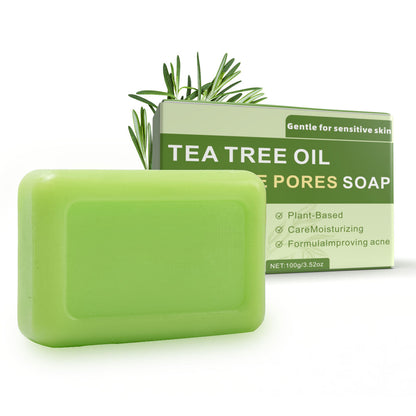 Rounded Corner Tea Tree Soap