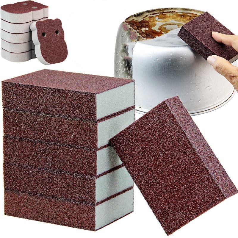 1/2/4pcs, Descaling Magic Cleaning Sponge, Ideal For Kitchen And Bathroom Cleaning, Pot And Teapot Descale Cleaning, Stovetop Pot Kitchen Tools, The Ultimate Solution For Stove Top And Pot Cleaning - Renee Lane Company