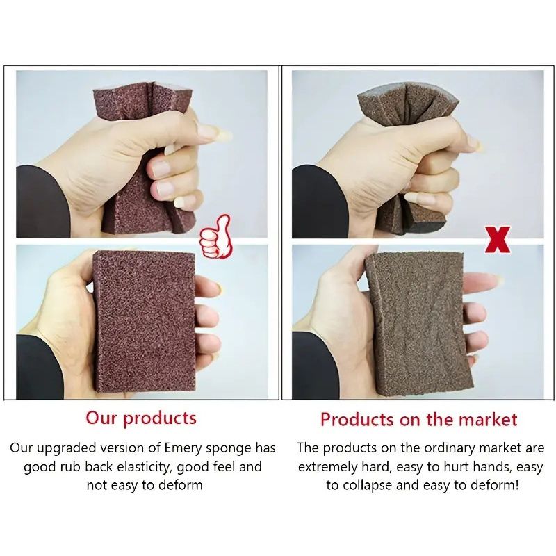 1/2/4pcs, Descaling Magic Cleaning Sponge, Ideal For Kitchen And Bathroom Cleaning, Pot And Teapot Descale Cleaning, Stovetop Pot Kitchen Tools, The Ultimate Solution For Stove Top And Pot Cleaning - Renee Lane Company