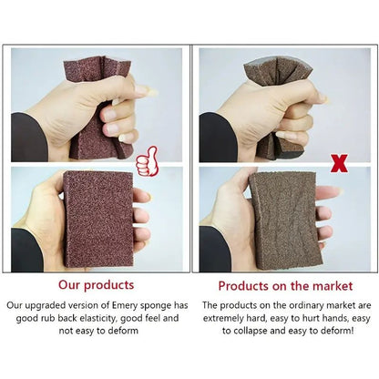 1/2/4pcs, Descaling Magic Cleaning Sponge, Ideal For Kitchen And Bathroom Cleaning, Pot And Teapot Descale Cleaning, Stovetop Pot Kitchen Tools, The Ultimate Solution For Stove Top And Pot Cleaning - Renee Lane Company