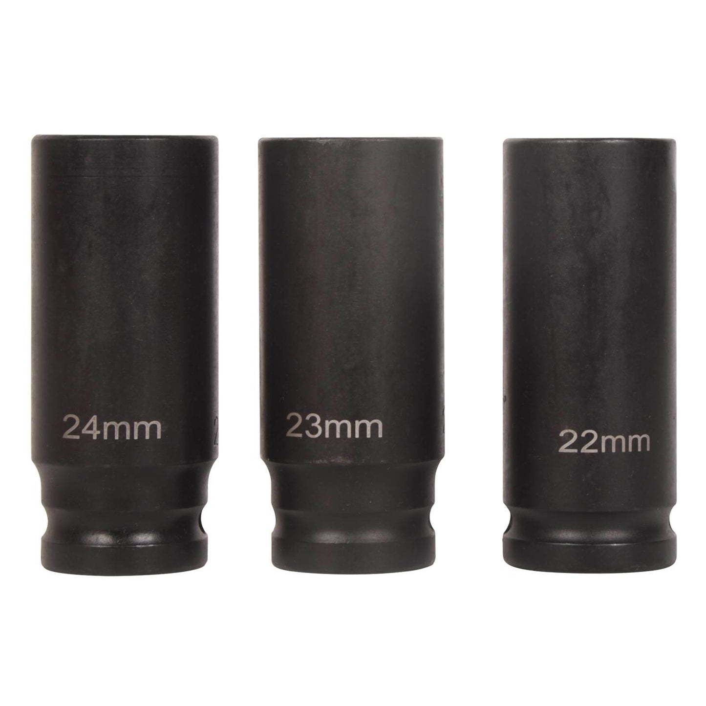 1/2" Drive Deep Impact Socket Set, 20Pcs Socket Set, 3',5',10' Extension Bars,3/8" to 1/2" Universal Joint, for use in all types of automotive or mechanical equipment - Renee Lane Company
