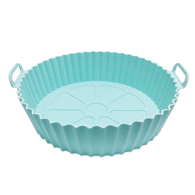 1/2pcs Air Fryer Silicone Pot; Reusable Air Fryer Liners; Silicone Air Fryer Basket; Food Safe Air Fryer Accessories - Renee Lane Company