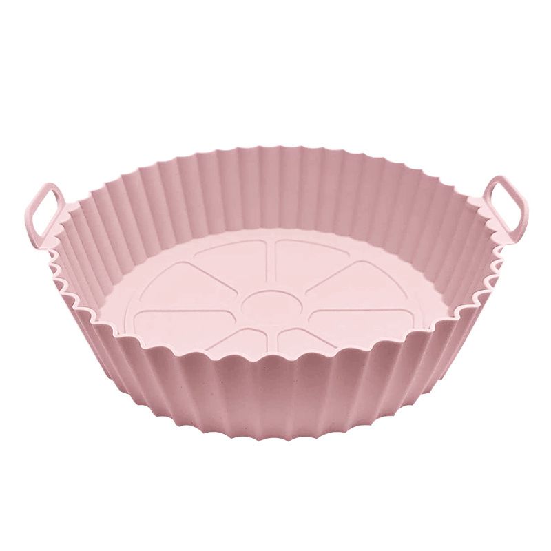1/2pcs Air Fryer Silicone Pot; Reusable Air Fryer Liners; Silicone Air Fryer Basket; Food Safe Air Fryer Accessories - Renee Lane Company