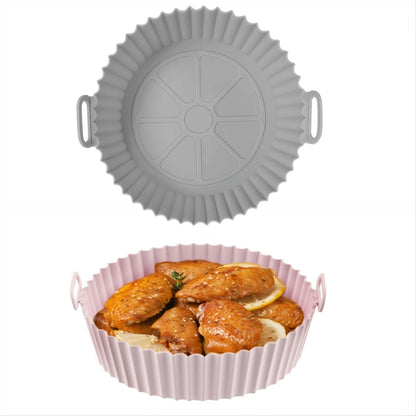 1/2pcs Air Fryer Silicone Pot; Reusable Air Fryer Liners; Silicone Air Fryer Basket; Food Safe Air Fryer Accessories - Renee Lane Company