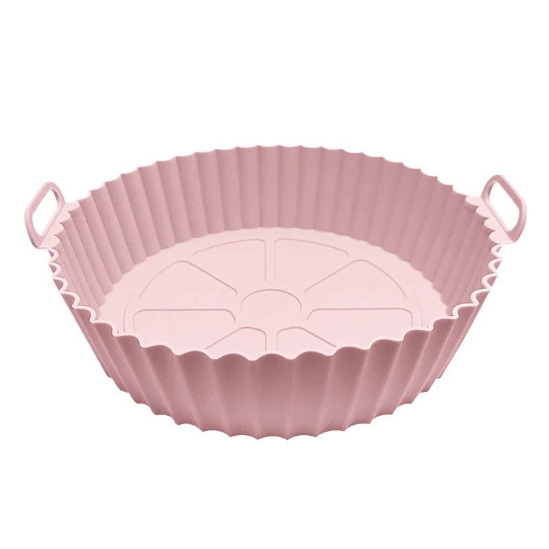 1/2pcs Air Fryer Silicone Pot; Reusable Air Fryer Liners; Silicone Air Fryer Basket; Food Safe Air Fryer Accessories - Renee Lane Company